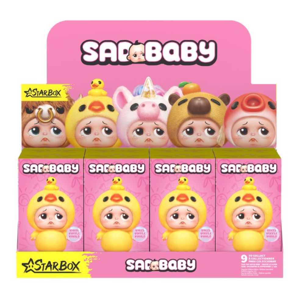 PREORDINE - ZURU - SAD BABY  - ANIMALS - SERIES 1 - BLIND BOX-PAPER BOX - Scad.05/09/2026 - (ARRIVO 30/09/26)