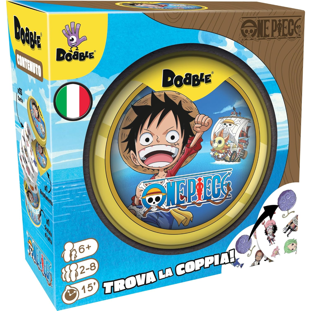 ASMODEE - Dobble One Piece (Eco-Sleeve) 8479