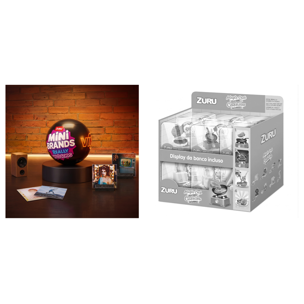 ZURU - MINI BRANDS: VINYL CAPSULE SERIES 1 - 13Pcs