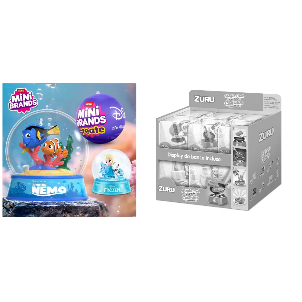 ZURU - MINI BRANDS: Snow Globes Disney - Capsule 13Pcs