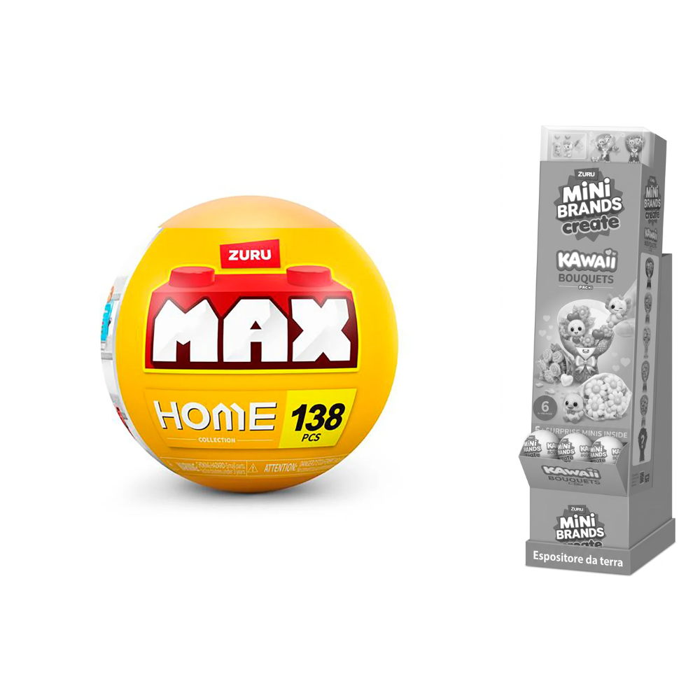 ZURU - MAX Premium:Home - ESPOSITORE DA TERRA 29PCS