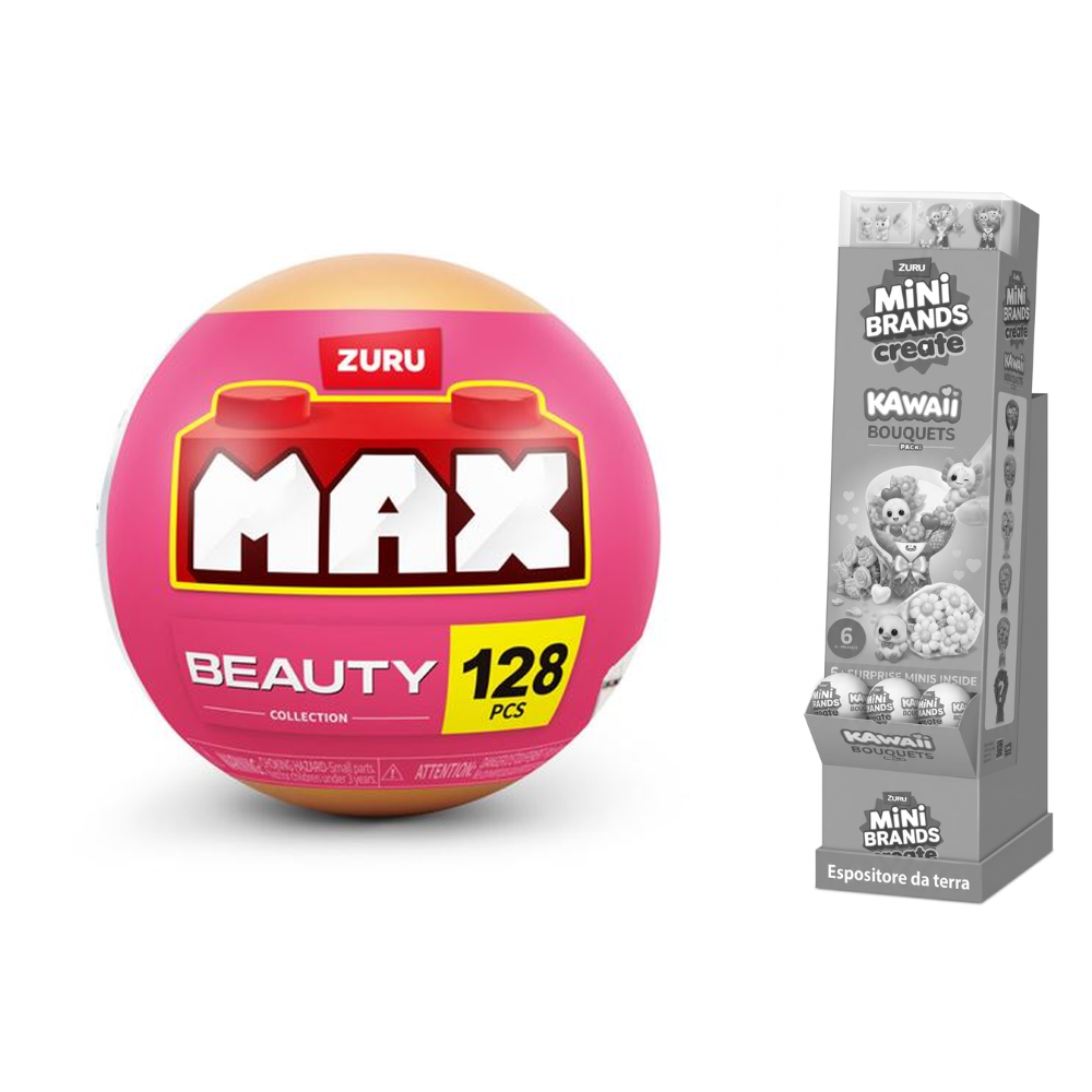 ZURU - MAX Premium:Beauty - ESPOSITORE DA TERRA 29PCS