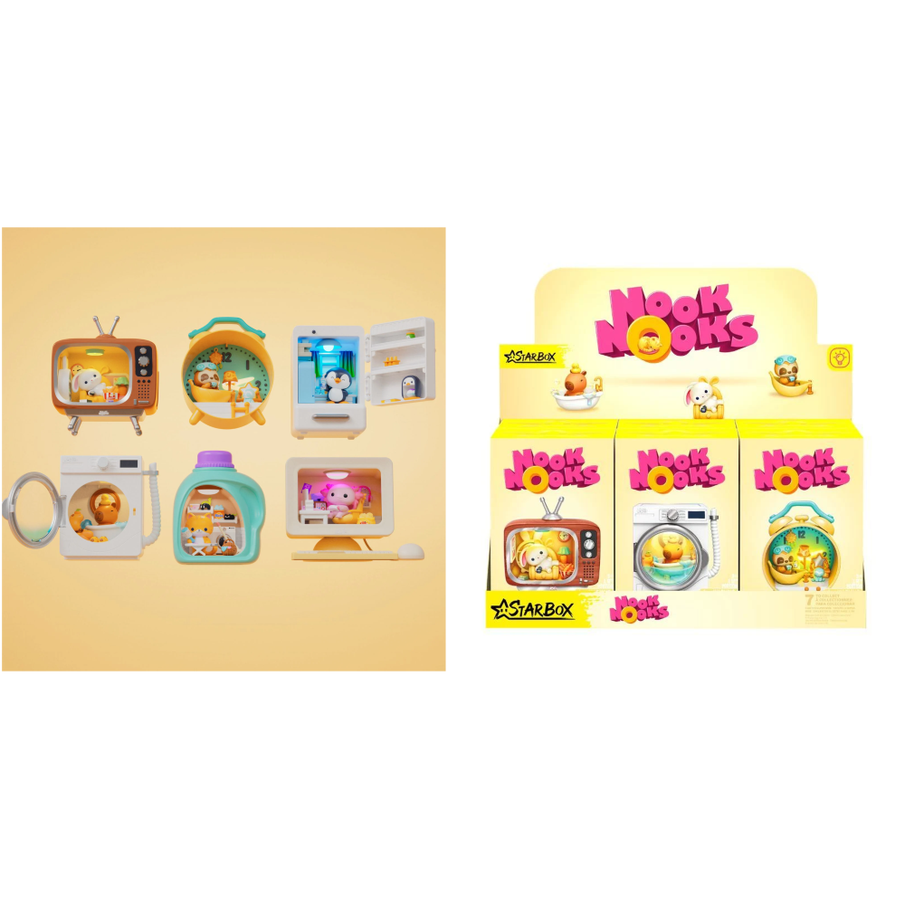 ZURU - NOOK NOOKS - BLIND BOX-COLOR BOX