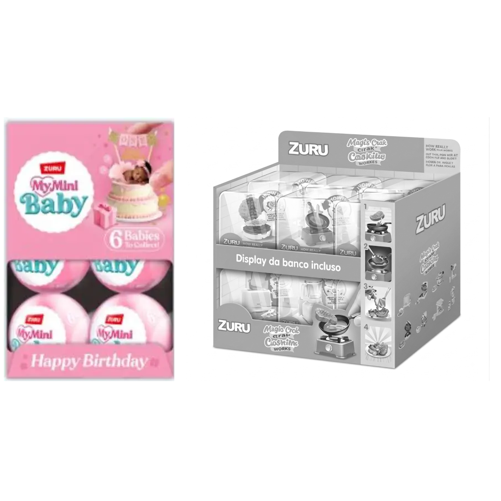 PREORDINE - ZURU -  MY MINI BIRTHDAY -  SERIES 1  -  CAPSULE 13PZ - Scad.05/09/2026 - (ARRIVO 30/09/26)