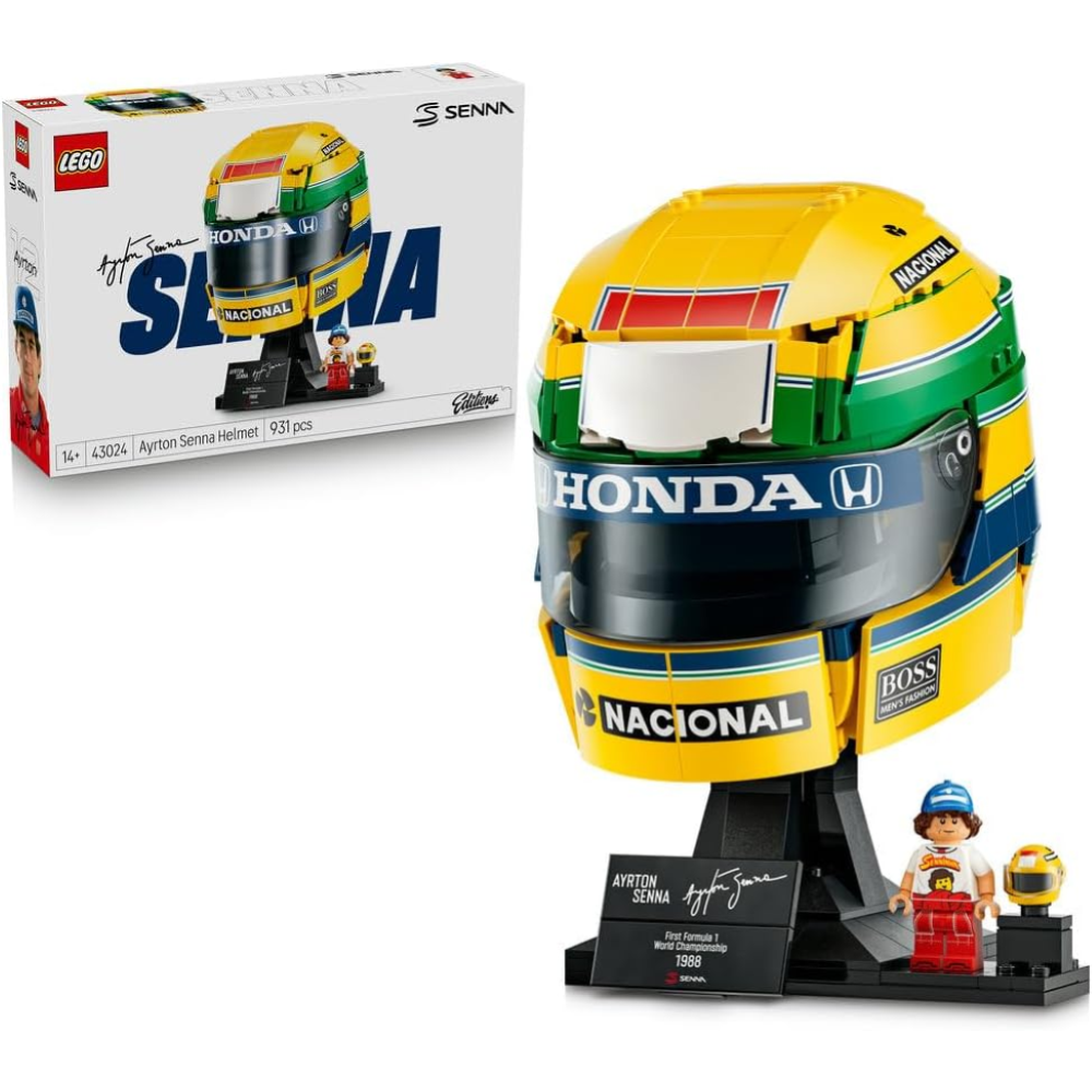 LEGO Editions Formula 1 - Casco Ayrton Senna 43024  