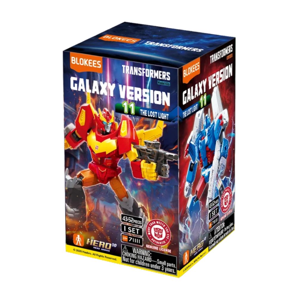 Blokees - Transformers Blind Box - Galaxy Version 11 - 71111 The Lost Light  DISPLAY 9PC 