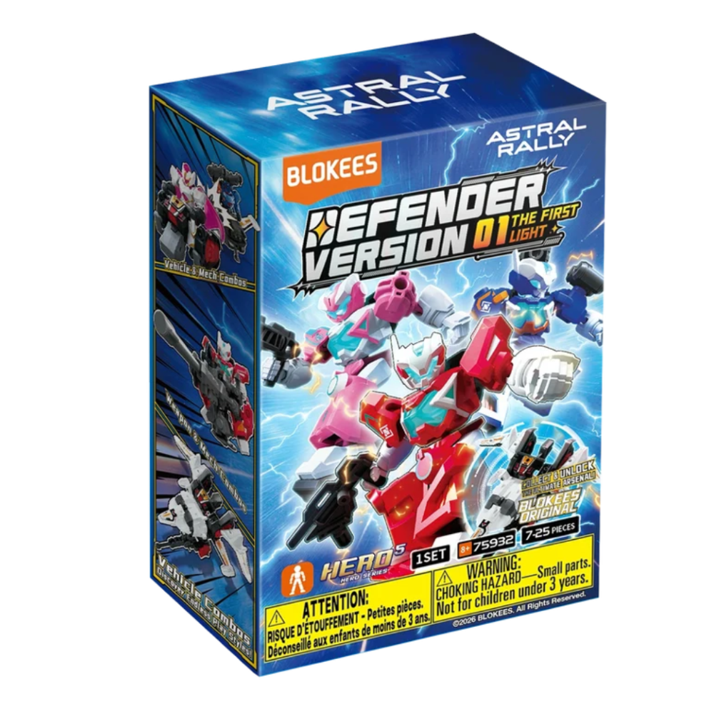 Blokees - Astral Rally Blind Box - Defender Version 1st wave - 75932 The First Light DISPLAY 12PC 