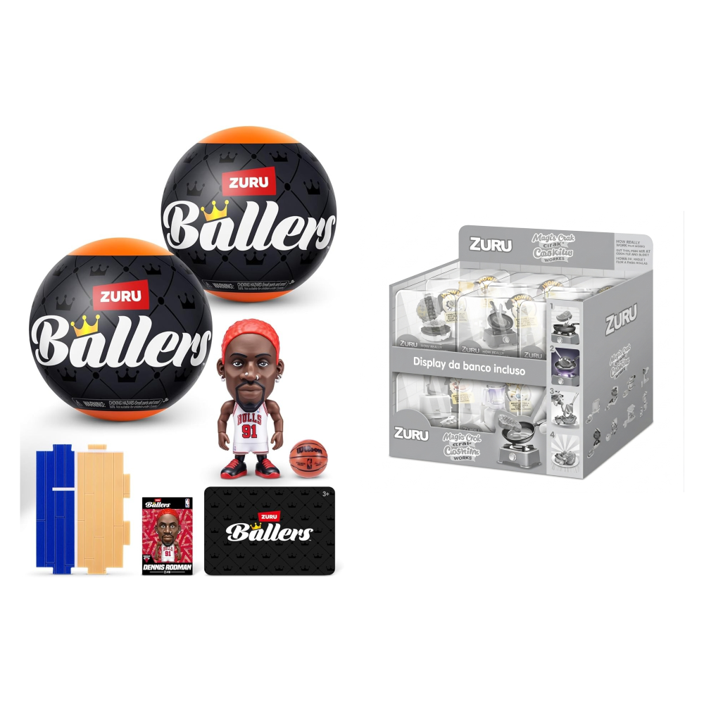 PREORDINE - ZURU -  BALLERS NBA SERIE 3  -  CAPSULE 13PZ - Scad.05/09/2026 - (ARRIVO 31/10/26)