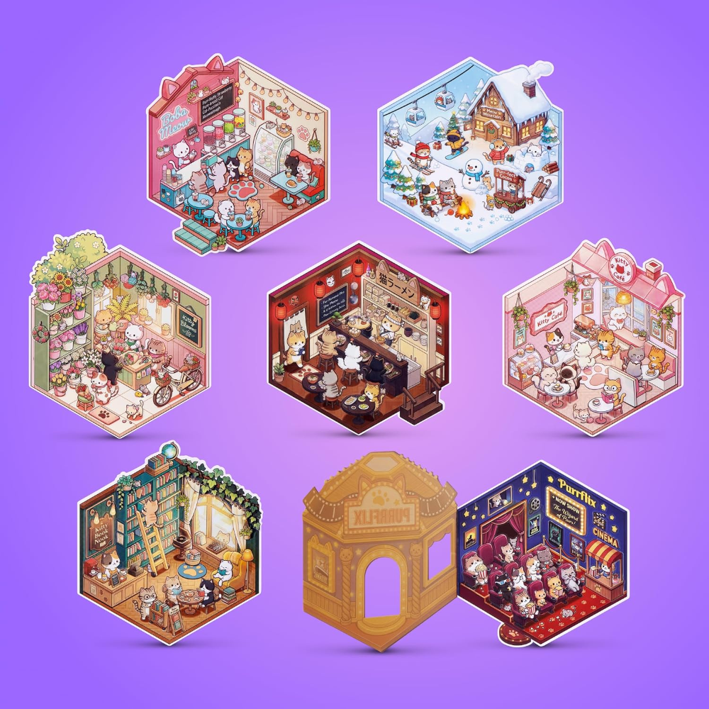 ZURU - STICKER THERAPY:KAWAII KITTIES - BLIND BAG STICKER 