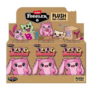 ZURU - FUGGLER:BABY BADDIES KEYRINGS 5"-  BLIND BOX- 6PZ