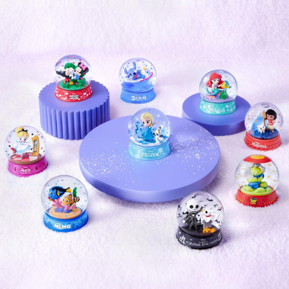 ZURU - MINI BRANDS: Snow Globes Disney - Capsule 13Pcs
