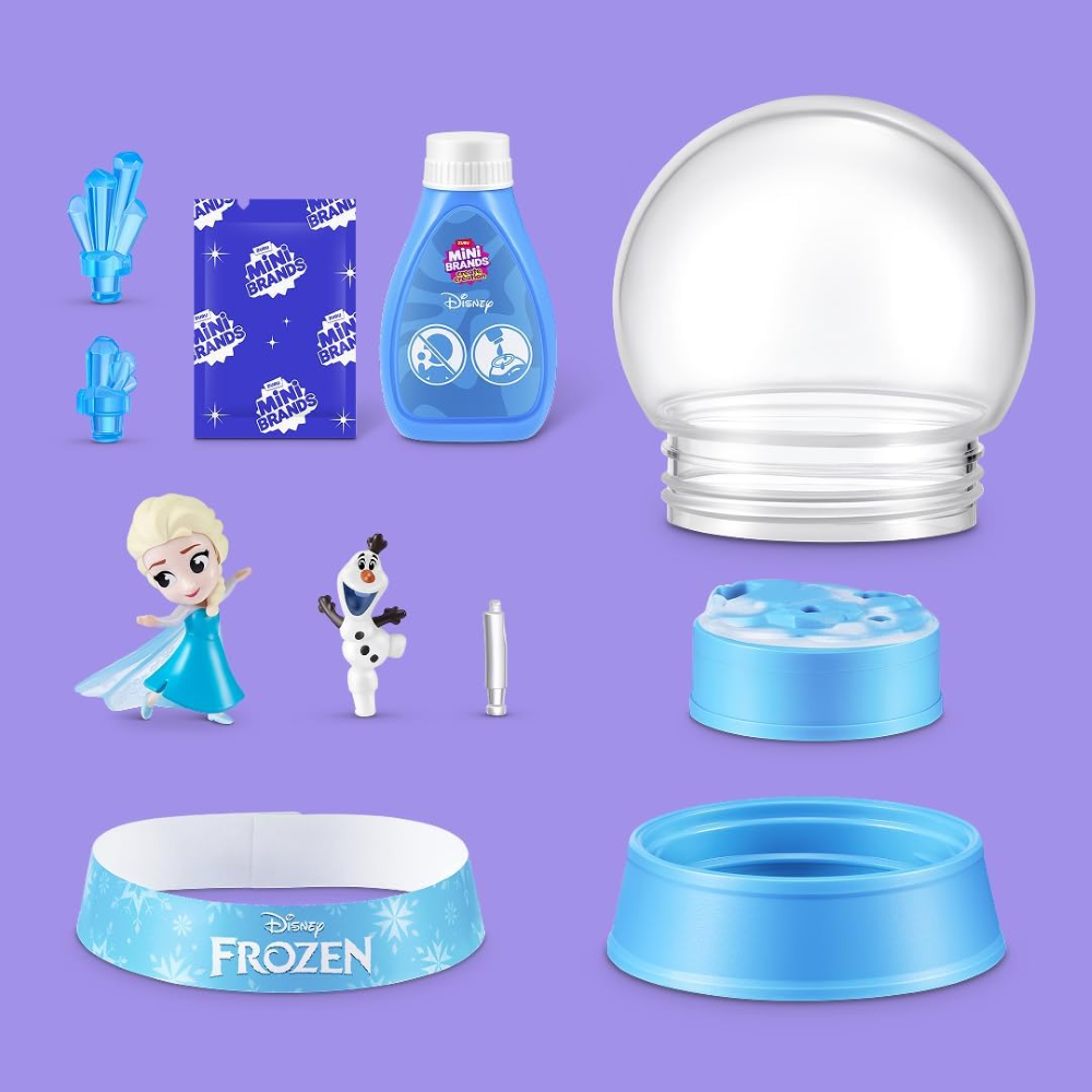 ZURU - MINI BRANDS: Snow Globes Disney - Capsule 13Pcs