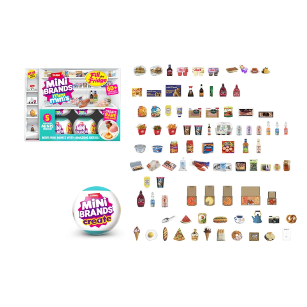 ZURU - MINI BRANDS: FILL THE FRIDGE - CAPSULE 13PZ