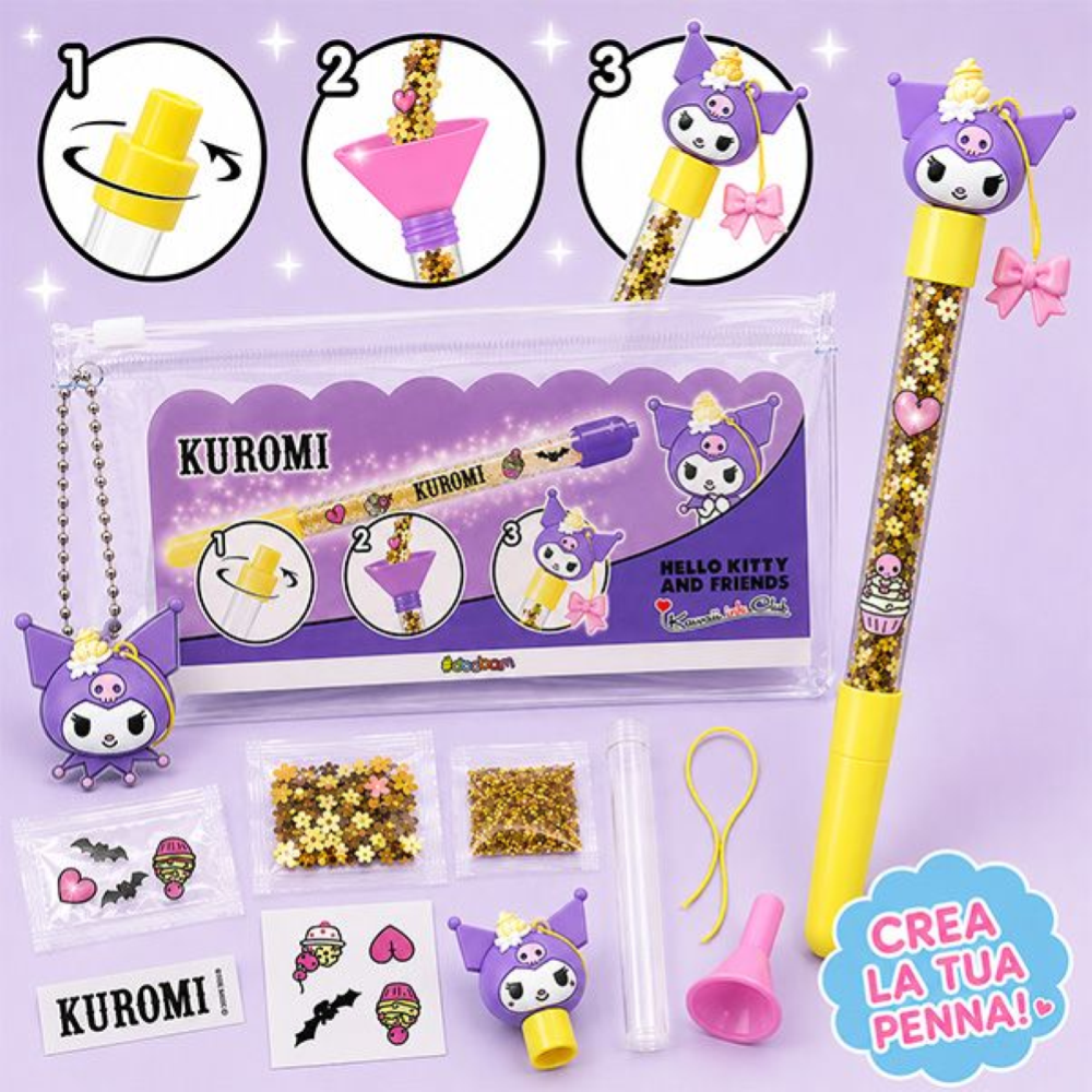 SBABAM - HELLO KITTY AND FRIENDS - KAWAII INK CLUB PEN - DISPLAY 6PC