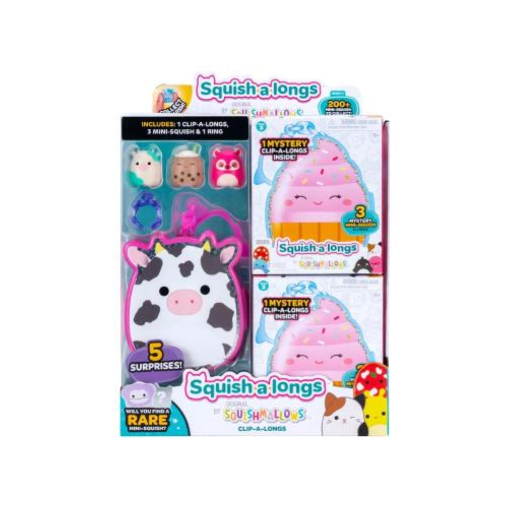 Rei Toys Squish a longs porta-charms BLIND BOX (Assortimento) 2 SQAL0900