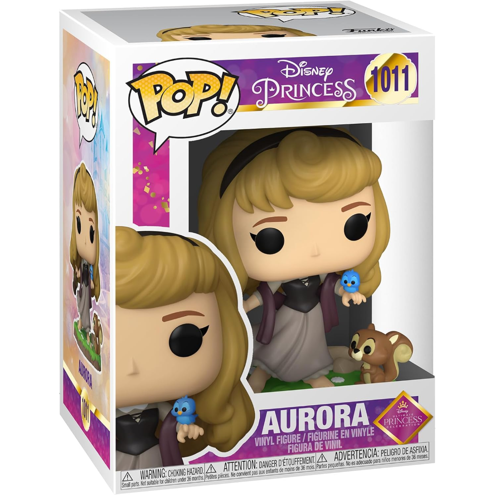 FUNKO POP DISNEY PRINCESS:ULTIMATE PRINCESS - VINYL FIGURE 1011 AURORA 9CM - 54741