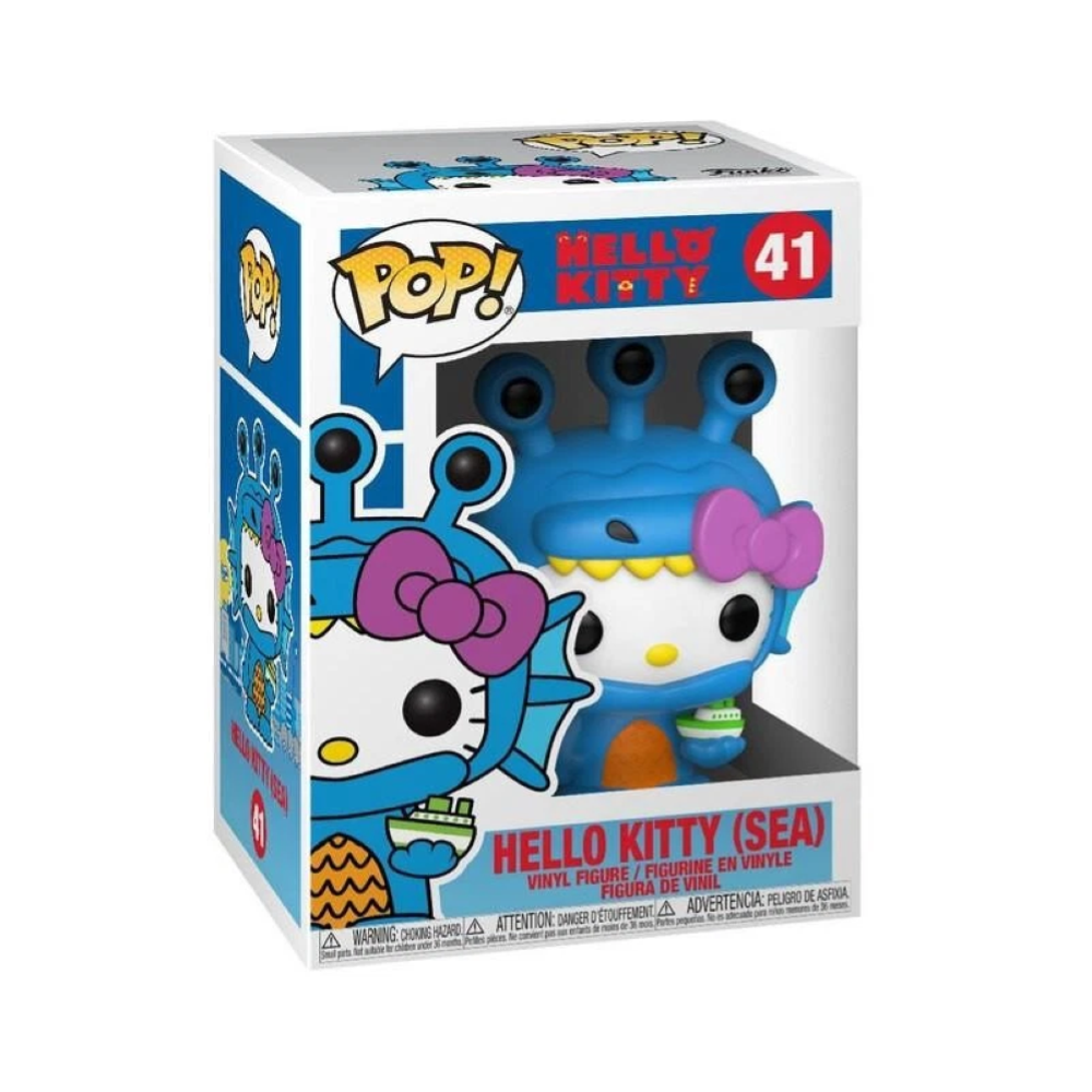 FUNKO POP SANRIO:HELLO KITTY - VINYL FIGURE 41 HELLO KITTY (SEA) 9CM - 49833