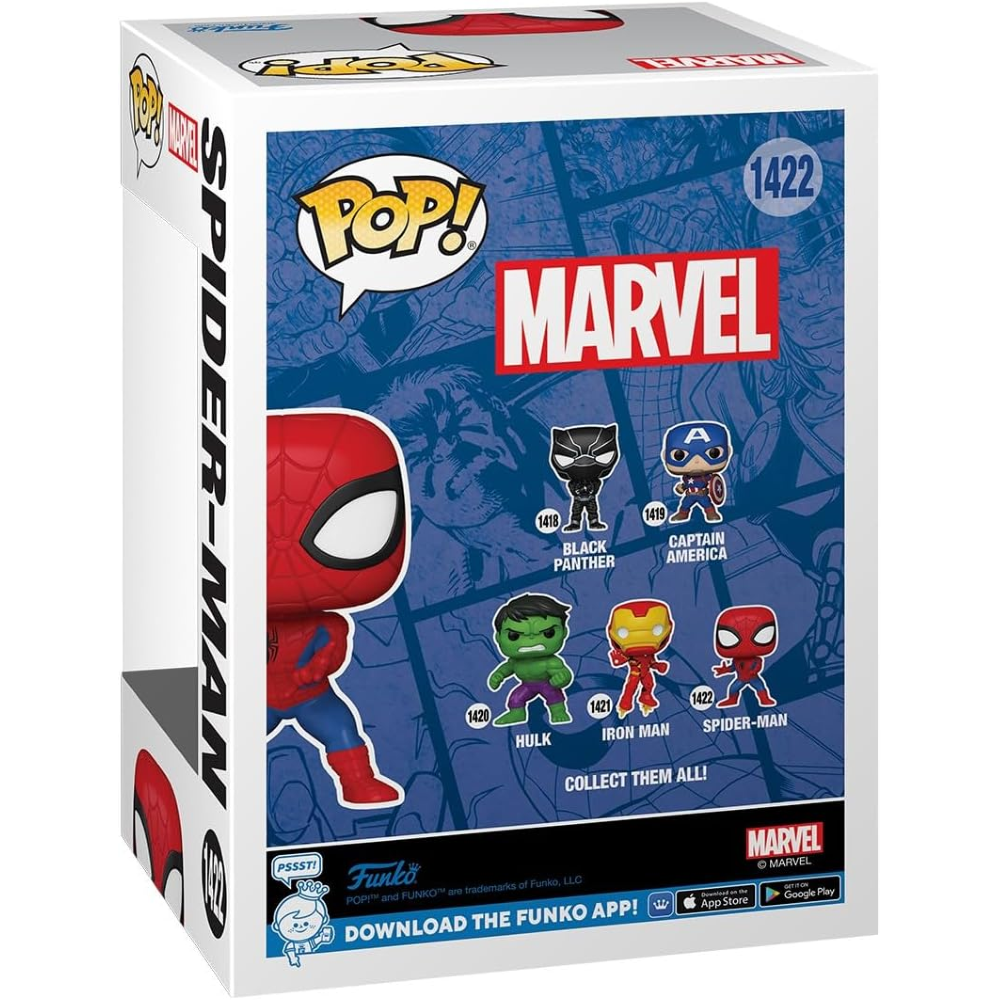 FUNKO POP MARVEL: NEW CLASSIC - VINYL FIGURE 1422 SPIDER-MAN 9CM - 82500