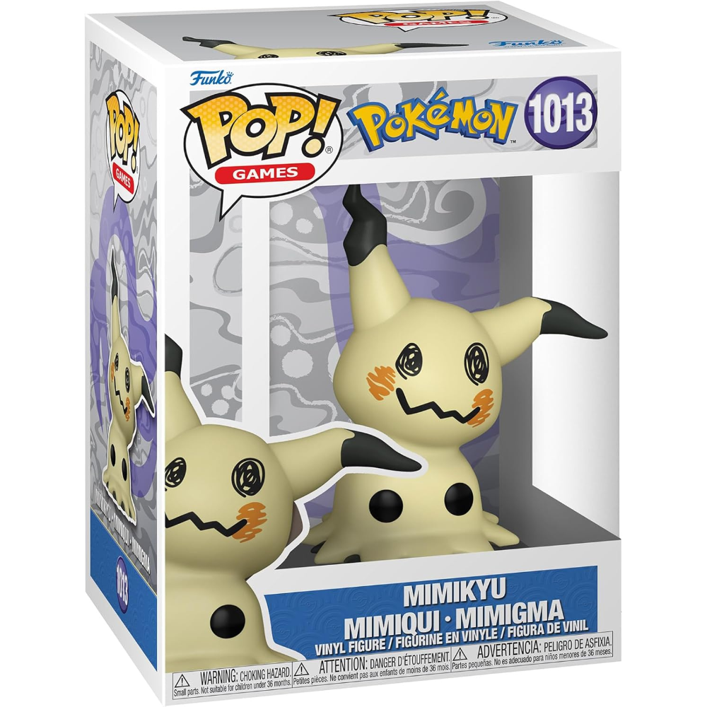 FUNKO POP POKEMON - VINYL FIGURE 1013 MIMIKYU (EMEA) 9CM - 85798