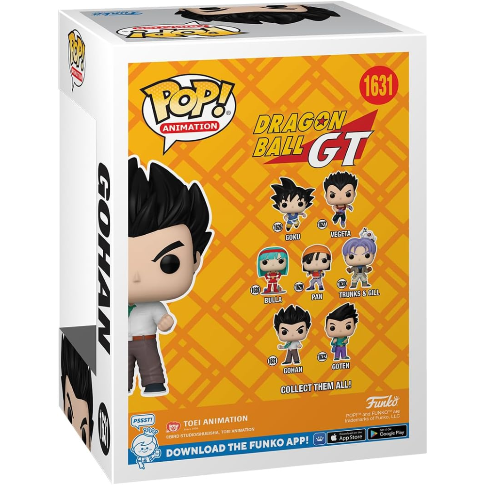 FUNKO POP DRAGON BALL GT - VINYL FIGURE 1631 GOHAN 9CM 