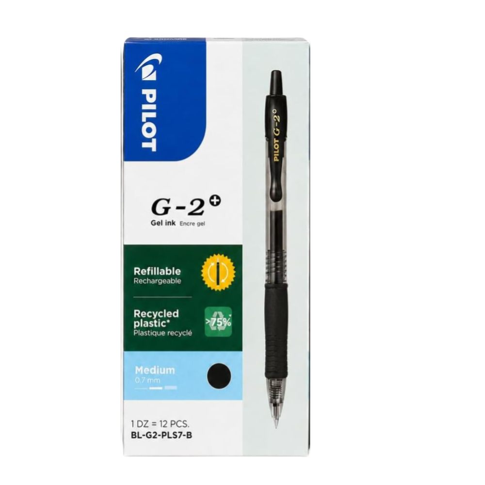 PENNA PILOT GEL INK G2 0.7MM NERO 