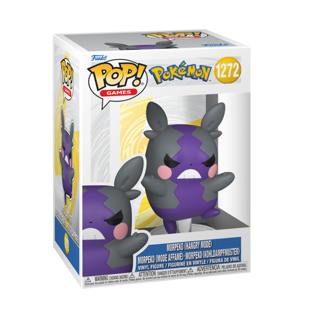 FUNKO POP POKEMON - VINYL FIGURE 1272 MORPEKO (HANGRY) 9CM - 92416