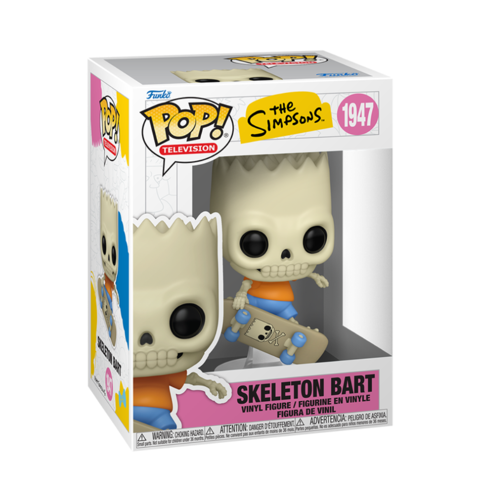 FUNKO POP SIMPSONS - VINYL FIGURE 1947 SKELETON BART 9CM 93117