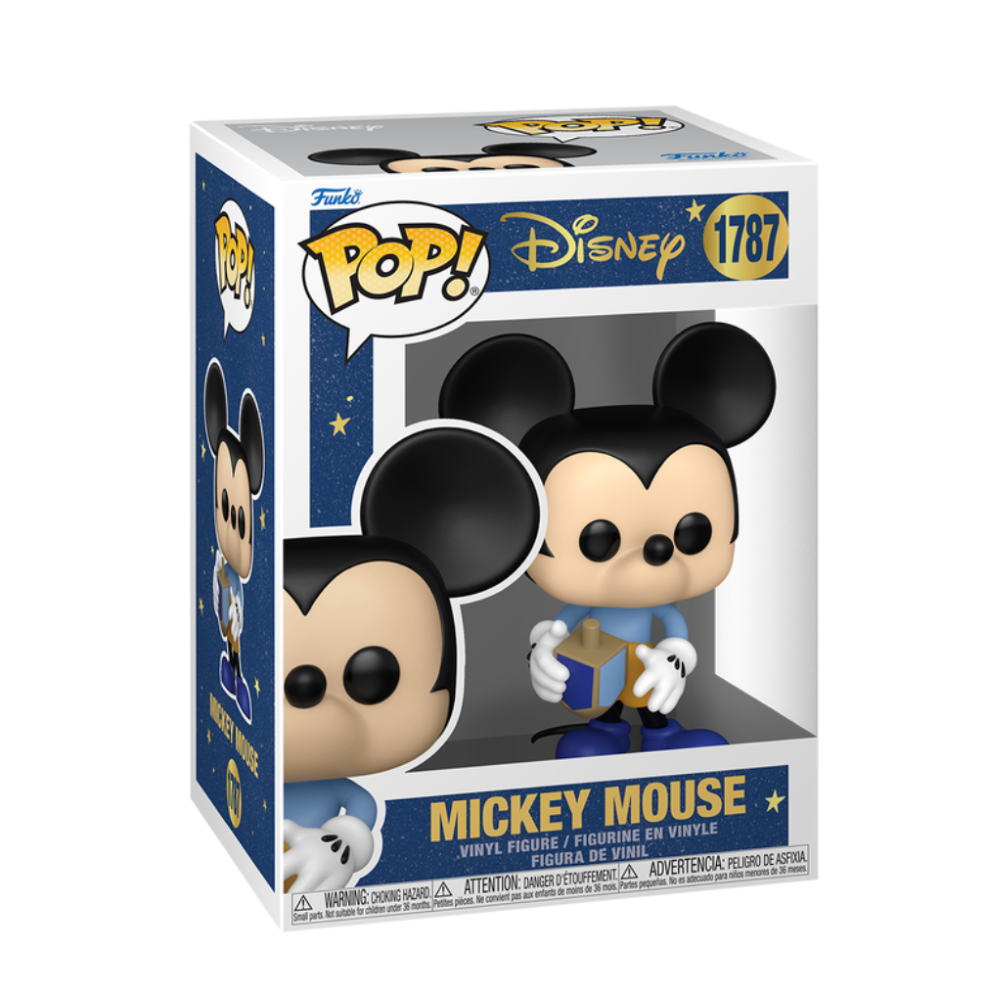 FUNKO POP DISNEY HANUKKAH - VINYL FIGURE 1787 MICKEY (DREIDEL) 9CM - 92894