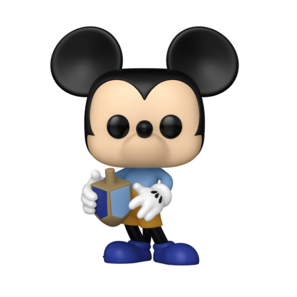FUNKO POP DISNEY HANUKKAH - VINYL FIGURE 1787 MICKEY (DREIDEL) 9CM - 92894