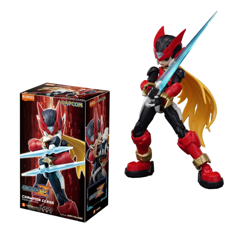 Blokees - Megaman - Champion Class CC02 - 75711 Zero(Mega Man Zero) Model Kit 