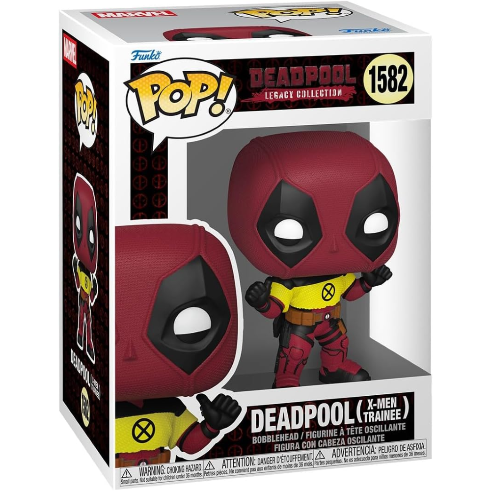 FUNKO POP DEADPOOL - VINYL FIGURE 1582 DEADPOOL (X-MEN TRAINEE) 9CM - 80854