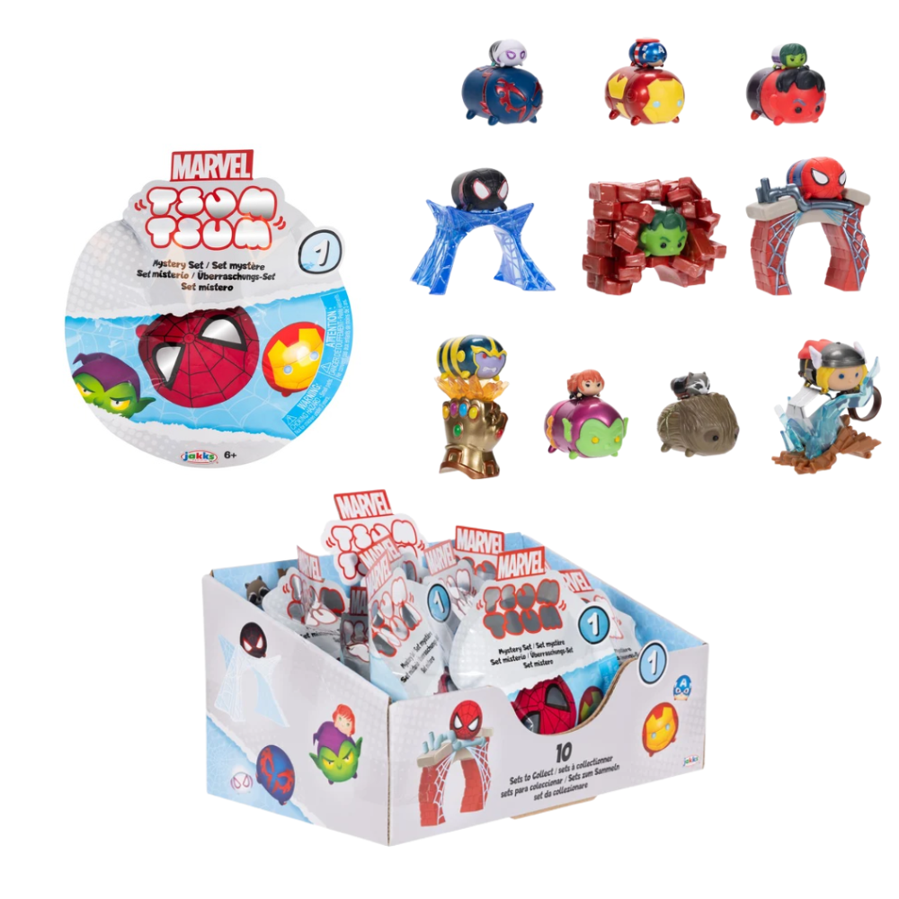 Jakks - Marvel Tsum Tsum: Blind Bag Mini Figure Wave 1 - 241334-PQ-GEN