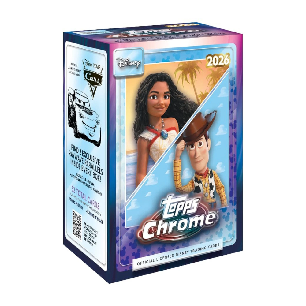 TOPPS - CHROME DISNEY 2026 VALUE BOX 17/06/2026  MAX 4 PER CLIENTE