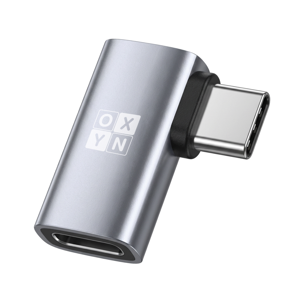 OXYN AD77 ADATTATORE USB-C M A F 240W/40GB LATERALE