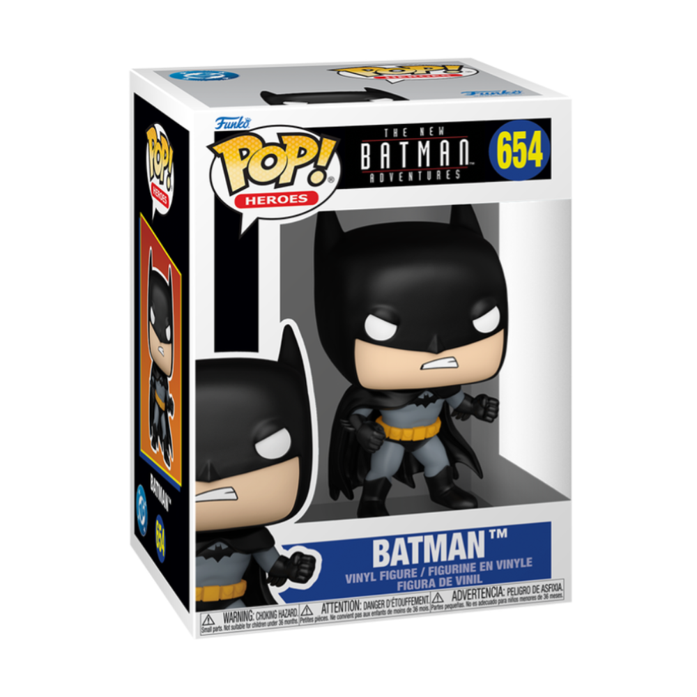 FUNKO POP NEW BATMAN ADVENTURES - VINYL FIGURE 654 BATMAN 9CM - 93170