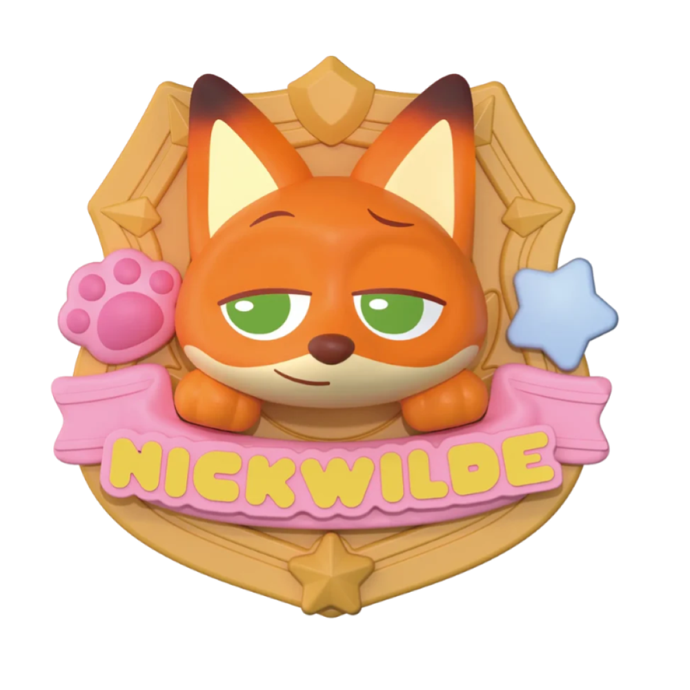 Blokees - Zootropolis Blind Box - Daadoos Mate Series 01 -73821 Buddy Emblem DISPLAY 6PC 