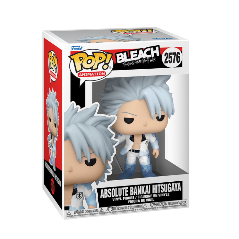 FUNKO POP Bleach Thousand Year Blood War - VINYL FIGURE 2576 ABSOLUTE BANKAI HITSUGAYA 9CM - 93320