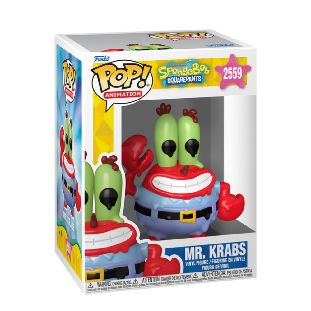 FUNKO POP SPONGEBOB S6 - VINYL FIGURE 2559 MR. KRABS 9CM - 93626