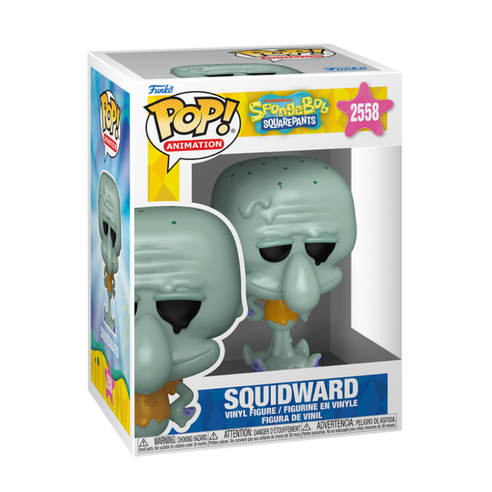 FUNKO POP SPONGEBOB S6 - VINYL FIGURE 2558 SQUIDWARD 9CM - 93629