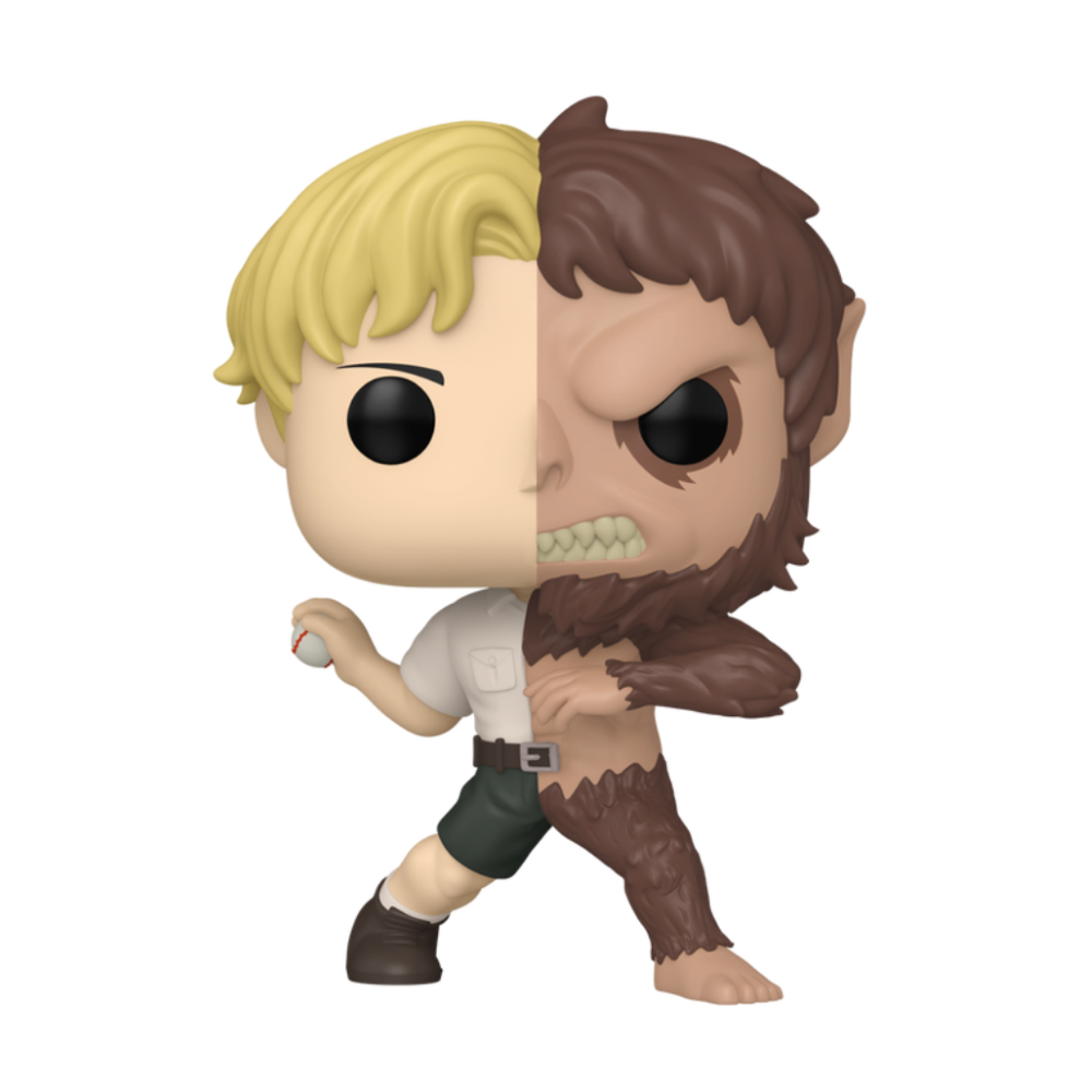 FUNKO POP ATTACK ON TITAN SPLIT - VINYL FIGURE 2553 ZEKE JAEGER/BEAST TITAN 9CM - 93287