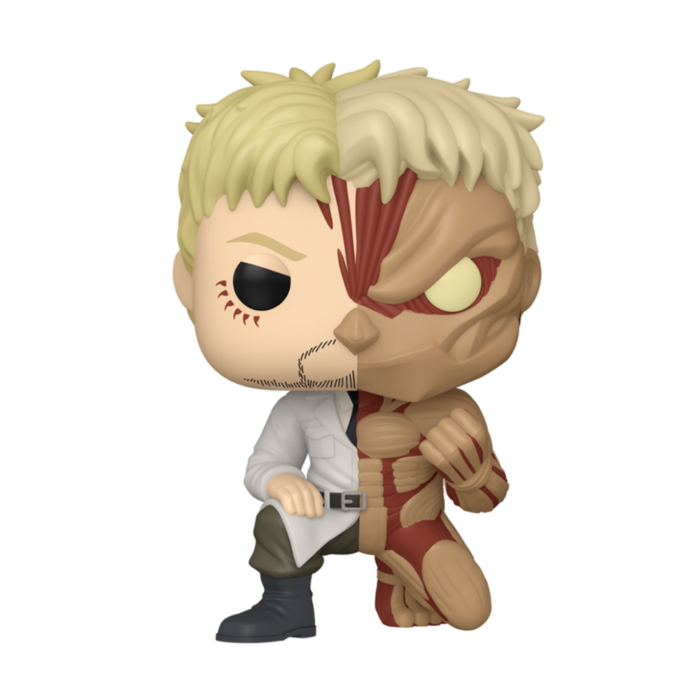 FUNKO POP ATTACK ON TITAN SPLIT - VINYL FIGURE 2552 REINER BRAUN/ARMOR TITAN 9CM - 93285