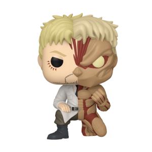 FUNKO POP ATTACK ON TITAN SPLIT - VINYL FIGURE 2552 REINER BRAUN/ARMOR TITAN 9CM - 93285
