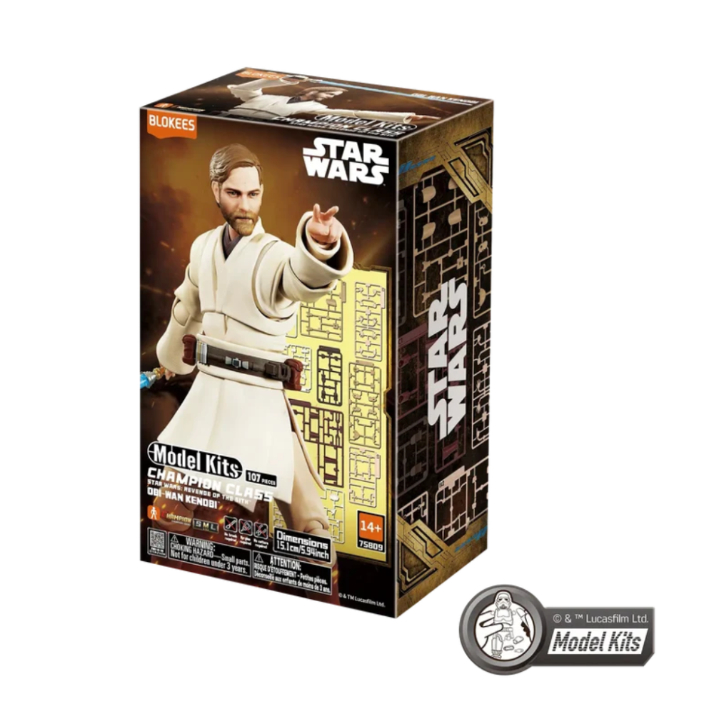 Blokees - Star Wars - Champion Class 09 - 75809 Revenge of the Sith - Obi-Wan Model Kits 