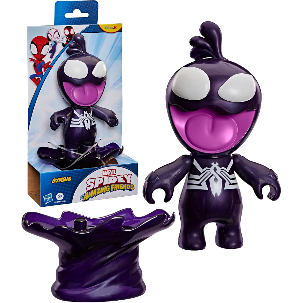 HASBRO - Spidey And His Amazing Friends - SPIDEY FIGURA MEGA SYMBIE - G36105X0