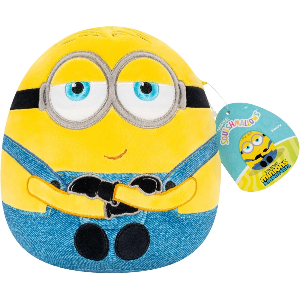 Rei Toys Squishmallows Minions Peluche 25 cm (Assortimento) SQ024900