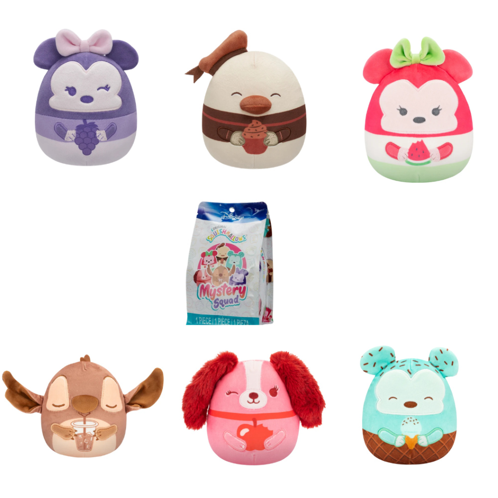 Rei Toys Squishmallows Buste Misteriose Disney Peluche 12 cm in CDU - SQ060400