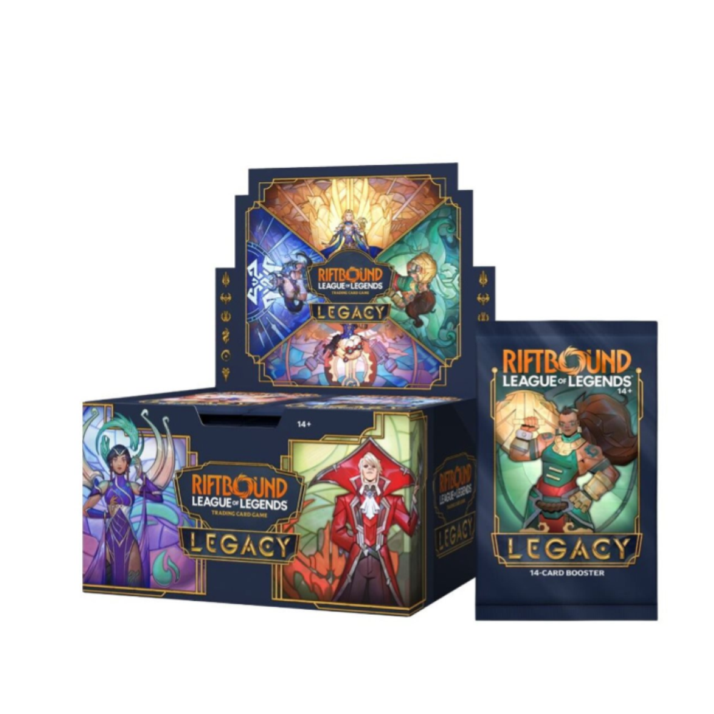PREORDINE RIFTBOUND - LEAGUE OF LEGENDS - BOOSTER DISPLAY - LEGACY (24 BUSTE) - ENG 29/01/2027