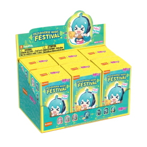 Blokees - Miku Blind Box - DaaLaMode Mojipod - 75400 Hatsune Miku Diverse Music Festival  DISPLAY 6PC  