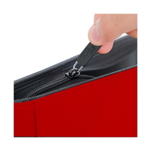 TCG LAB Album per Toploader a 4 Tasche (112 toploader) - Rosso