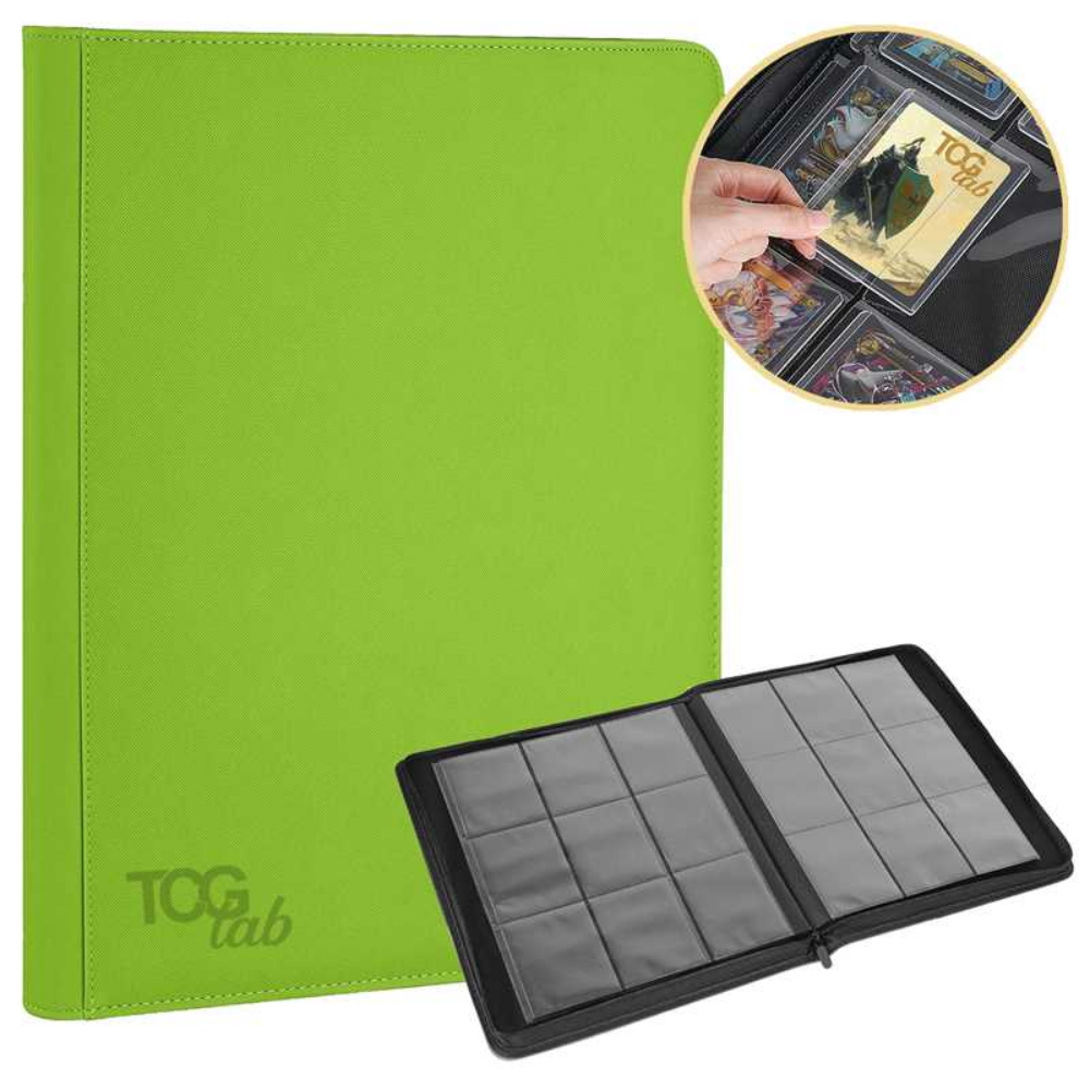 TCG LAB Album per Toploader a 9 Tasche (252 toploader) - Green
